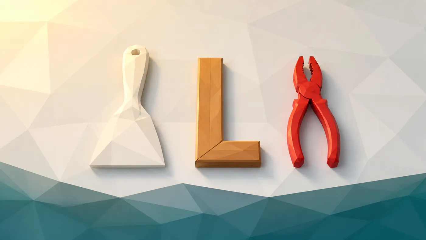 Generierte Low-Poly-Illustration: Wer Ergebnisse freigibt, braucht etwas anderes als wer ein Werkzeug nur bedient.